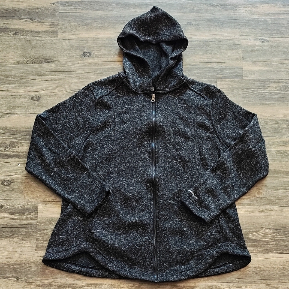 Eddie Bauer Fleece Zip Up Hoodie. Size XXL